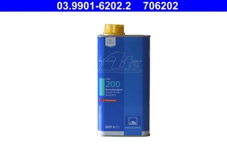 Жидкость тормозная DOT 4 BRAKE FLUID TYP 200 ate 03.9901-6202.2