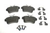 Тормозные колодки (задние) Citroen C4 09-/DS4/DS5 11-15/Peugeot 308/508/3008/5008 09-18 ate 13046027612 (фото 1)