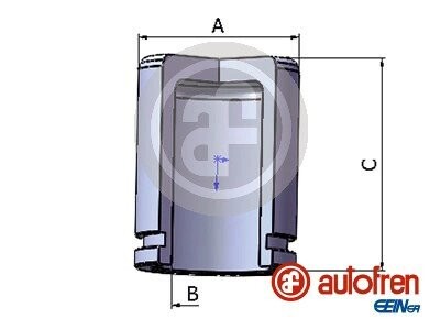 Поршень супорта autofren d025264