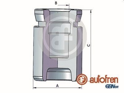 Поршень супорта autofren d025333 (фото 1)