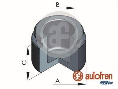 Поршень циліндра супорта autofren d025369