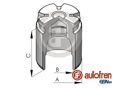 Поршень циліндра супорта autofren d025530