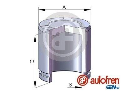 Поршень цилиндра суппорта autofren d025781