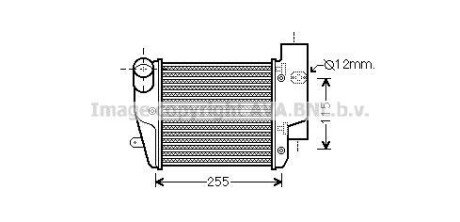 AVA AUDI Інтеркулер A6 C6 2.7, 3.0 05- ava cooling aia4302