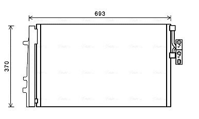 Радиатор кодиционера ava cooling bwa5479d
