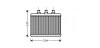 Радіатор обігрівача салону BMW 7E65 7E66 AVA ava cooling bwa6271 (фото 1)