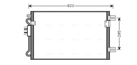 Радиатор кодиционера ava cooling cra5098