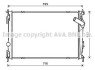 AVA NISSAN Радіатор охолодження двиг. QASHQAI / QASHQAI +2 I 1.6 dCi 11- ava cooling dna2419 (фото 1)