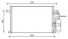 Конденсер кондиционера CHEVROLET EPICA (2007) 2.0 (выр-во AVA) ava cooling dw5137d (фото 1)
