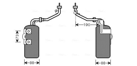 Осушитель, Система кондиционирования воздуха ava cooling fdd387