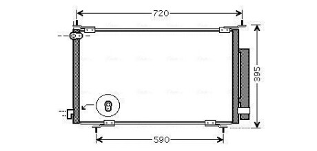 Радиатор кодиционера ava cooling hd5201d