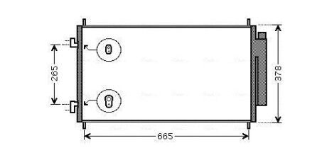 Радиатор кондиционера Honda CR-V 2,0-2,4i 2,2-CTDI 07> Denso ver. AVA ava cooling hd5214d