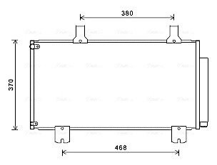 Радиатор кодиционера ava cooling hd5247d