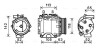 Компресор кондиціонера HONDA ACCORD 2003-(AVA) ava cooling hdak238 (фото 1)