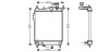 Радіатор, Система охолодження двигуна ava cooling hya2099 (фото 1)