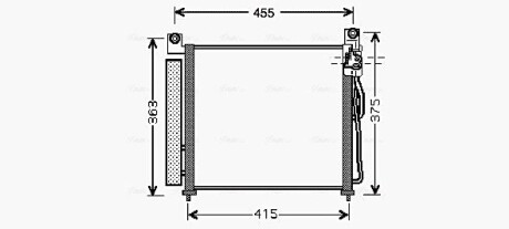 Радиатор кодиционера ava cooling ka5065d