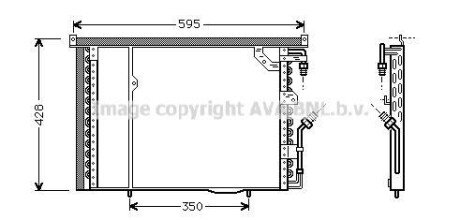 Радиатор кодиционера ava cooling ms5195