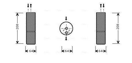 Осушитель, Система кондиционирования воздуха ava cooling msd053