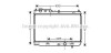 AVA MAZDA Радіатор системи охолодження двигуна 323 2.0 DITD 98- ava cooling mz2214 (фото 1)