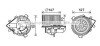 AVA CITROEN вентилятор салону Evasion, Jumpy, Fiat Scudo, Peugeot 806, Expert 95- ava cooling pe8393 (фото 1)