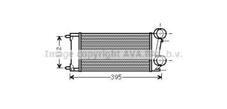 Охолоджувач наддувального повітря ava cooling pea4343