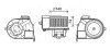 Вентилятор обігрівача салону Renault Kangoo I AC+ AVA ava cooling rt8617 (фото 1)
