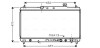 Радіатор охолодження CAMRY 22i AT 96-01(AVA) ava cooling to2236 (фото 1)