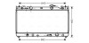 Радиатор охлаждения двигателя Toyota Camry 2,4i 01>06 AT AC+/- AVA ava cooling to2282 (фото 1)