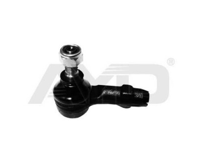 Наконечник рулевой лев (кон 12.75*14.2 L=75mm) AUDI 100 C2, C3 (-91), 200 C3 (-91) (91-00121) ayd 9100121