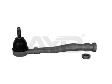 Наконечник рульовий лів (кон 12.1*15 L=200mm) PEUGEOT 2008 (13-), CITROEN C4 CACTUS (14-) (91-11168) ayd 9111168