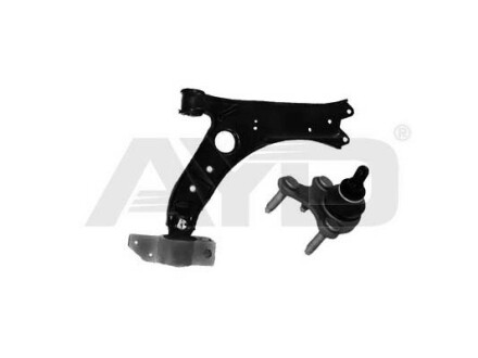 Рычаг передний правый нижний Audi A3 (03-)/Skoda Octavia (04-)/VW Golf, Jetta (06-)/Seat Leon (06-) (97-03452) ayd 9703452