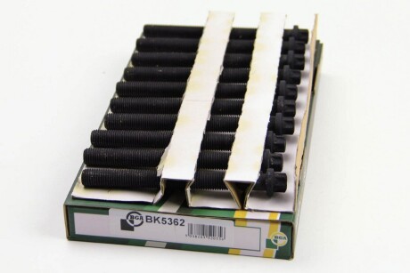 Комплект болтів з головкою системи TORX з чорного металу bga bk5362