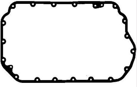 Прокладка піддону картера гумова bga op7396