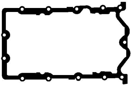 Прокладка піддону картера гумова bga op8344