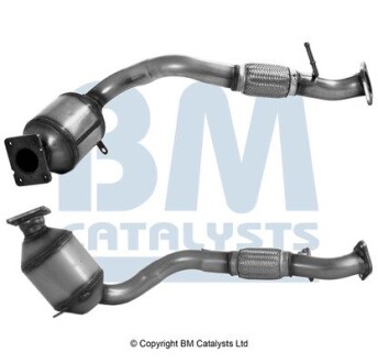 Каталізатор вихлопної системи Ford Transit 2.4TDCi 06-14 bm catalysts bm80474h