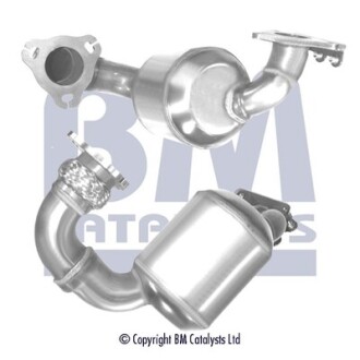 Каталізатор вихлопної системи Renault Laguna/Megane/Scenic 2.0dCi 08- bm catalysts bm80527h (фото 1)