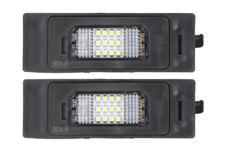 Ліхтар підсвітки номерного знака LED F21 bmw 63267193294