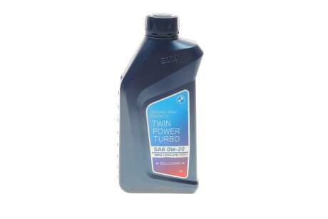 Масло двигателя TwinPower Turbo Longlife-17FE+ SAE 0W20 (1 Liter) bmw 83212463697