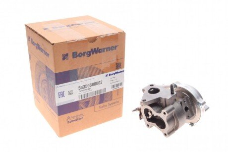 Турбіна Renault Kangoo 1.5DCI 02-09 (60kw) borgWarner 5435 988 0002