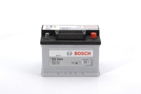 Акумуляторна батарея 53Ah/500A (242x175x175/+R/B13) bosch 0 092 S30 041