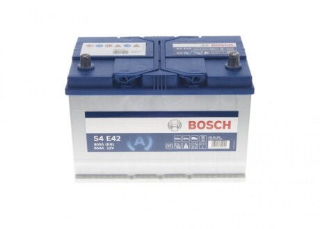 Акумуляторна батарея 85Ah/800A (304x173x225/+R/B01) (Start-Stop EFB) Азія bosch 0 092 S4E 420