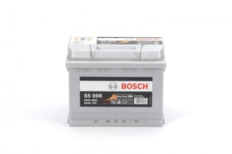 Акумулятор 12В 63Ач 610А(EN) L+ bosch 0 092 S50 060