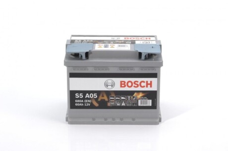 Акумулятор 12В 60Ач 680А(EN) R+ Start&Stop bosch 0 092 S5A 050