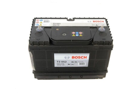 Акумулятор 105Ah-12v (T3052) (330x172x240) bosch 0 092 T30 520