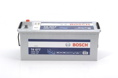 Акумуляторна батарея 170Ah/1000A (513x222x223/+L/B00) bosch 0 092 T40 770