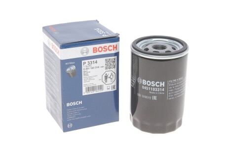 Фильтр масляный bosch 0 451 103 314