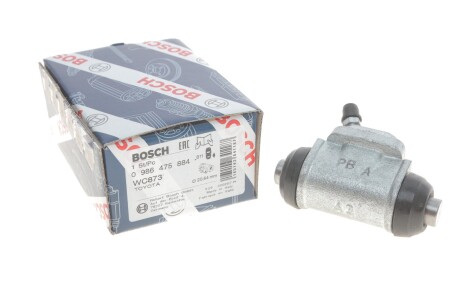 Цилиндр тормозной (задний) Toyota Avensis 97-03 (R) (d=20.64mm) bosch 0 986 475 884