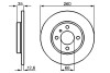 Диск тормозной bosch 0986478029 (фото 1)