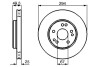 Диск тормозной bosch 0986478428 (фото 1)