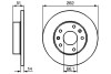 Диск тормозной bosch 0986478991 (фото 1)